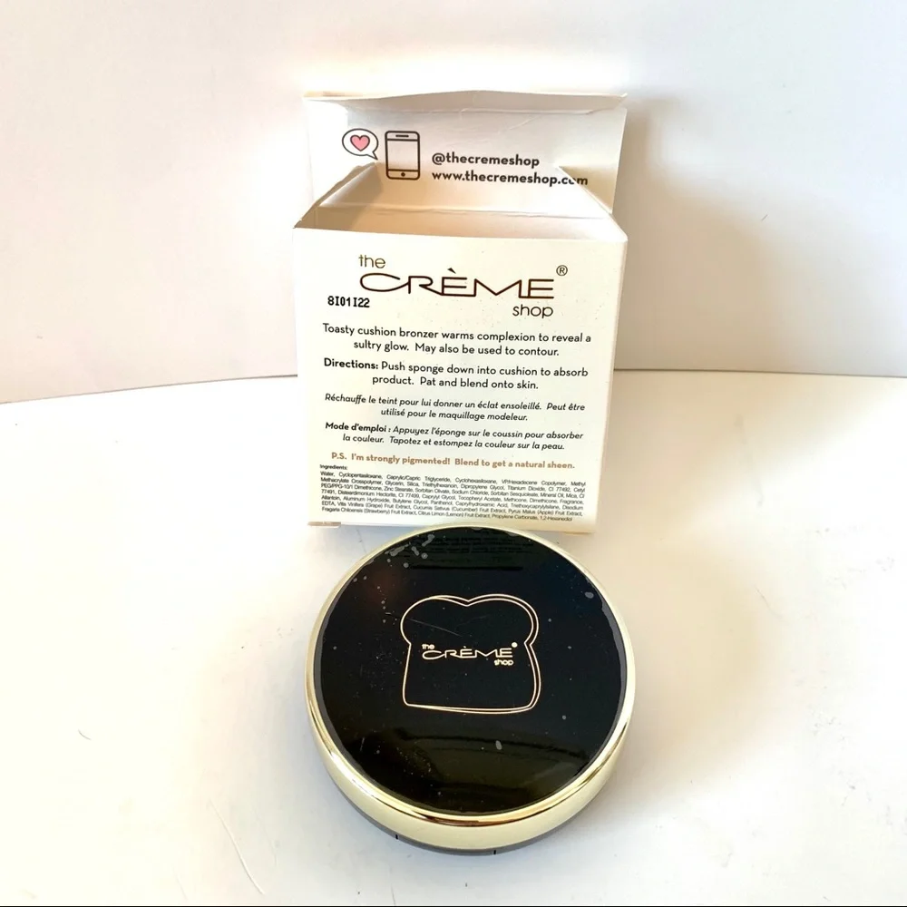 NWT THE CRÈME SHOP Toasty Cushion Bronzer